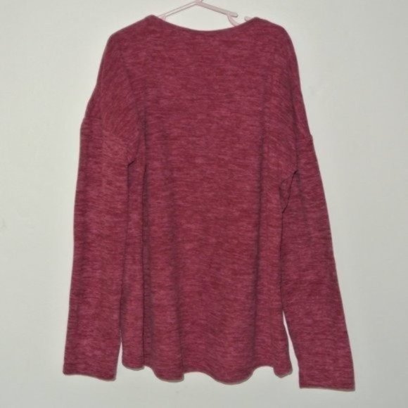 Crazy 8 Microfleece Pullover‎ Berry Sweater XL 14 - Picture 5 of 5
